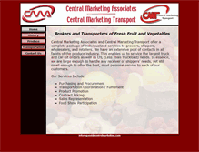 Tablet Screenshot of centralmarketing.com